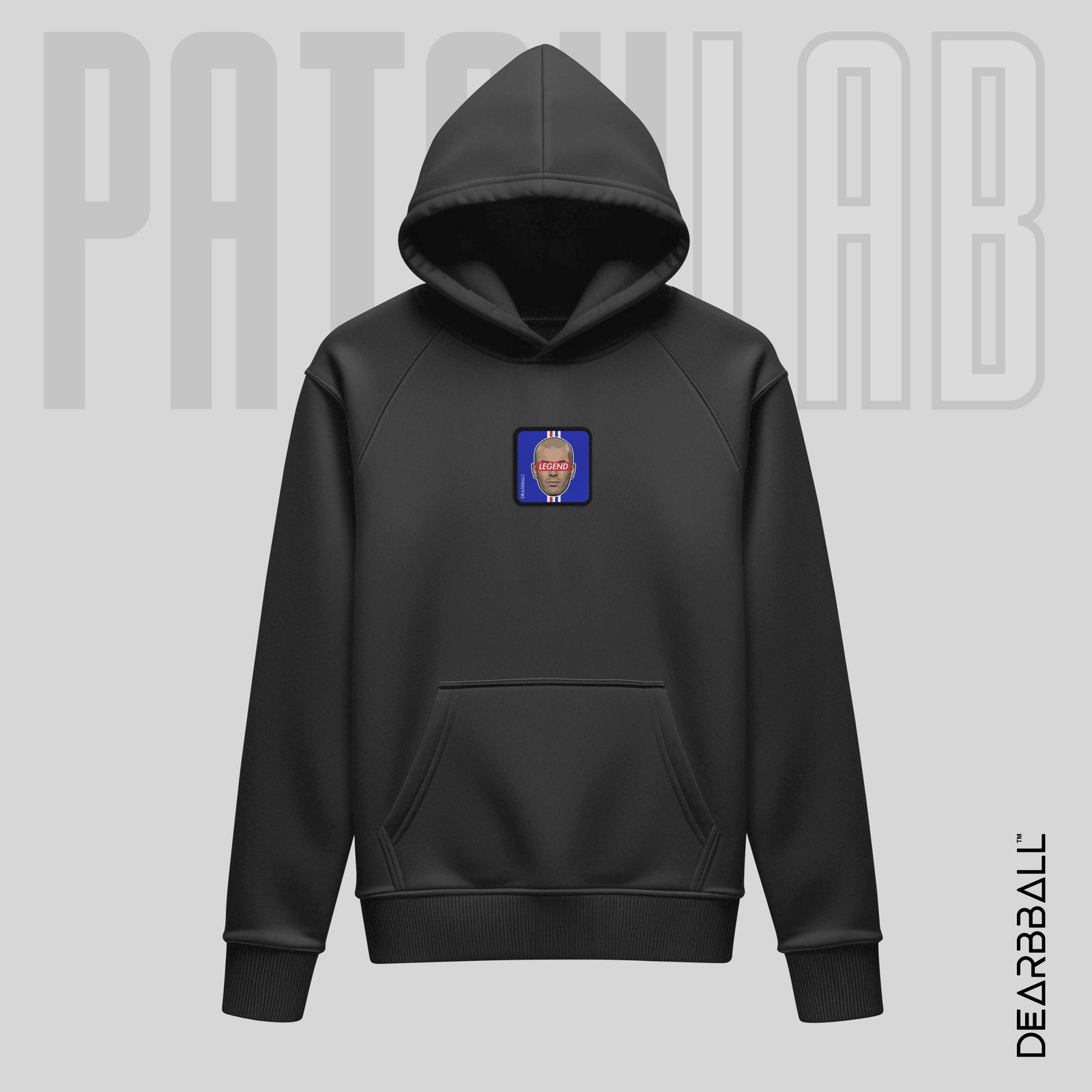Hettegenser 3/4 Glidelås PatchLab