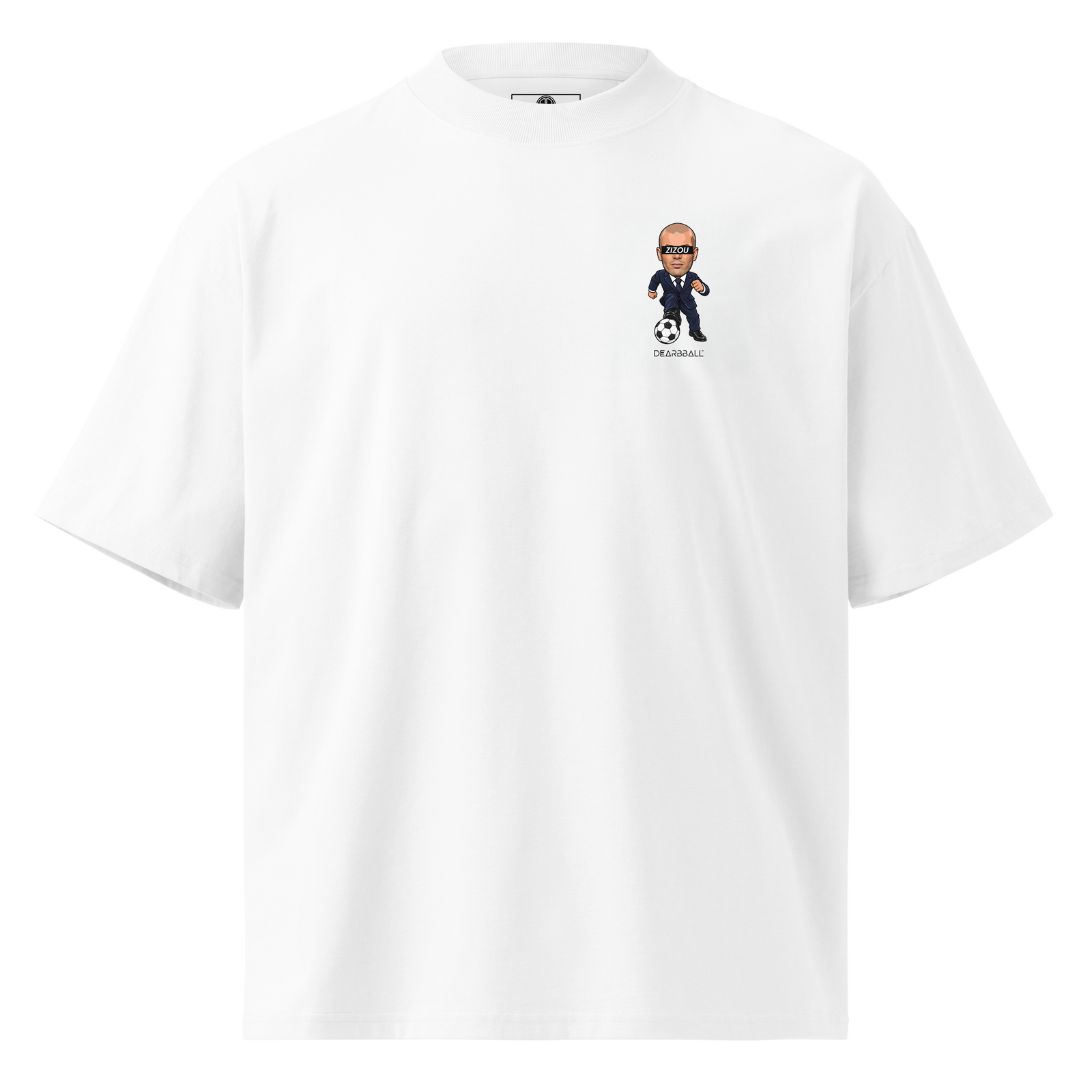 DearBBall T-Shirt Oversize Premium - ZIZOU Mini Player Coeur Edition