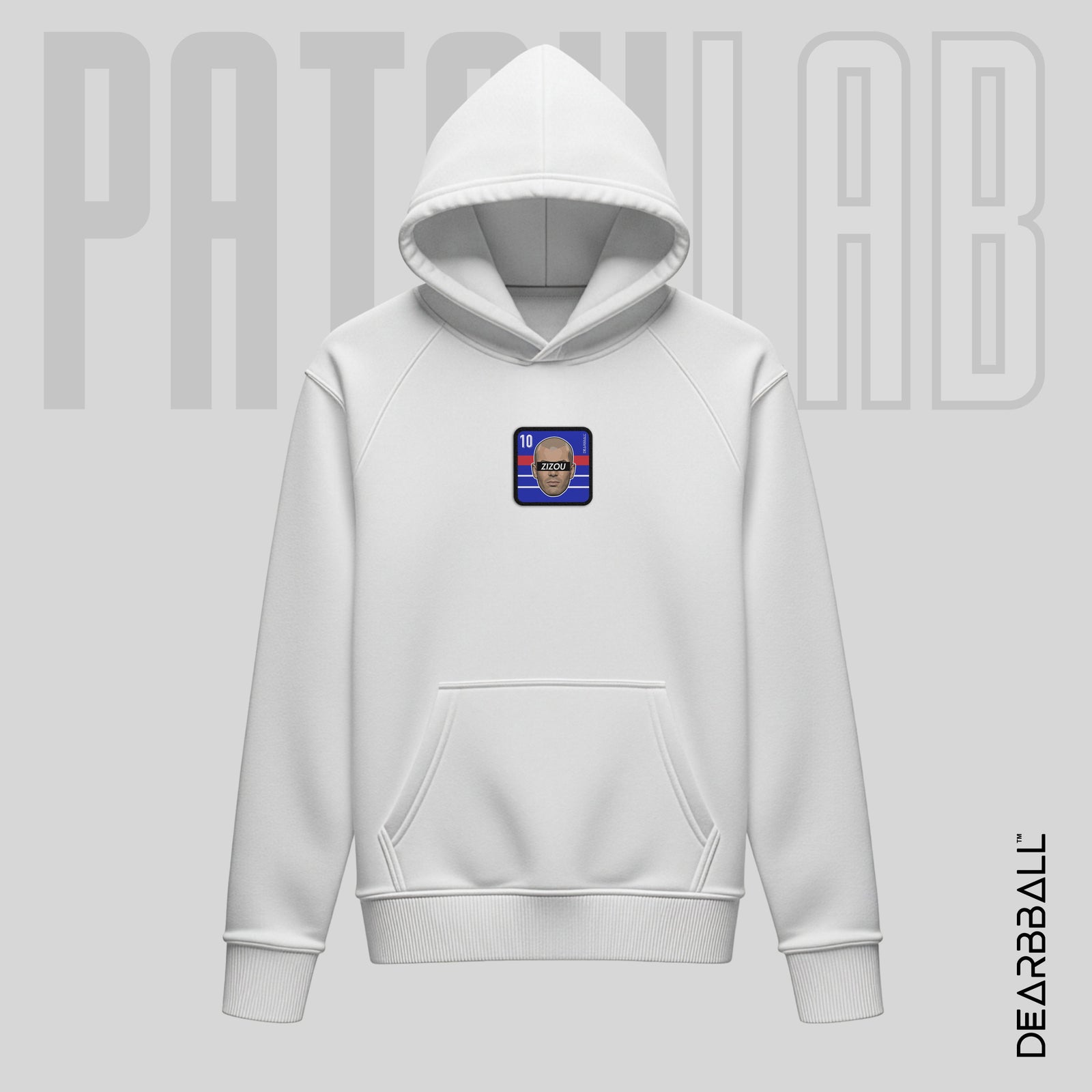 Hettegenser 3/4 Glidelås PatchLab