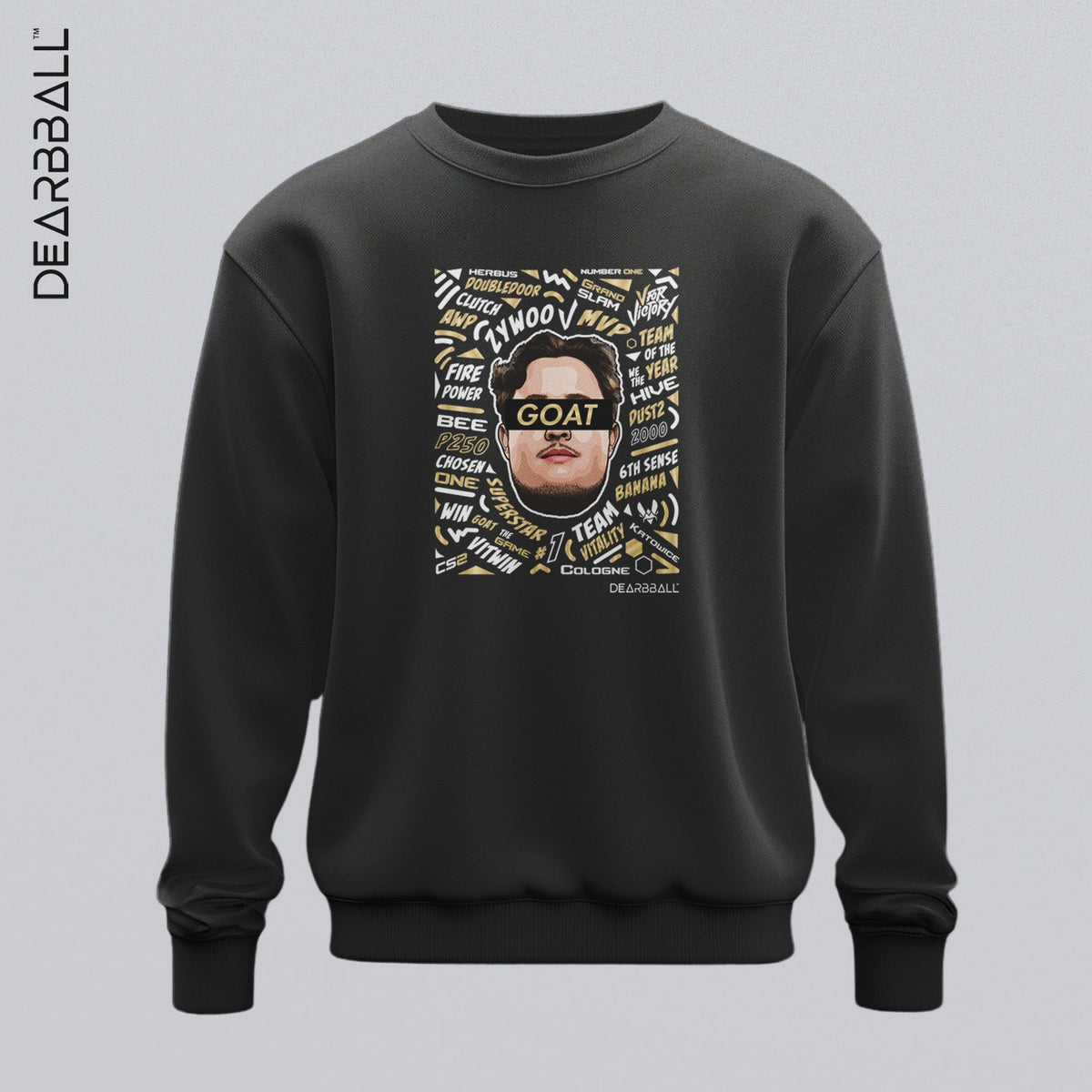 DearBBall Sweatshirt - ZYWOO GOAT Words Matter VITALITY