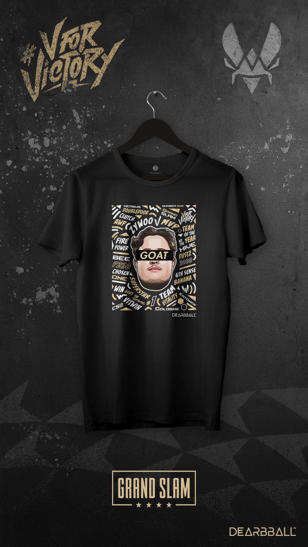 Pack 2 T-Shirts Vitality - SUCCESS x GOAT