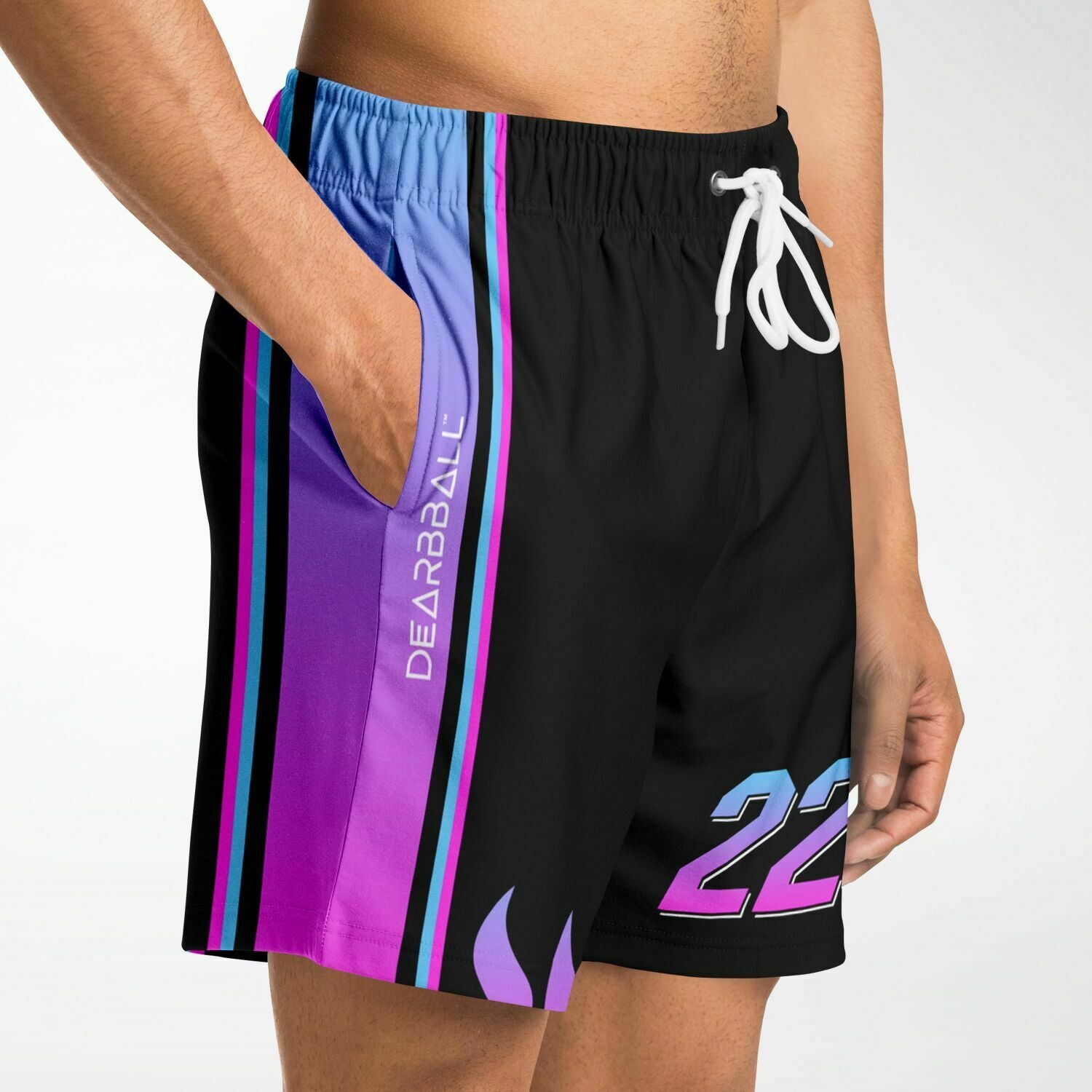DearBBall Fashion Short - BUCKETS 22 Miami Vice Edition 