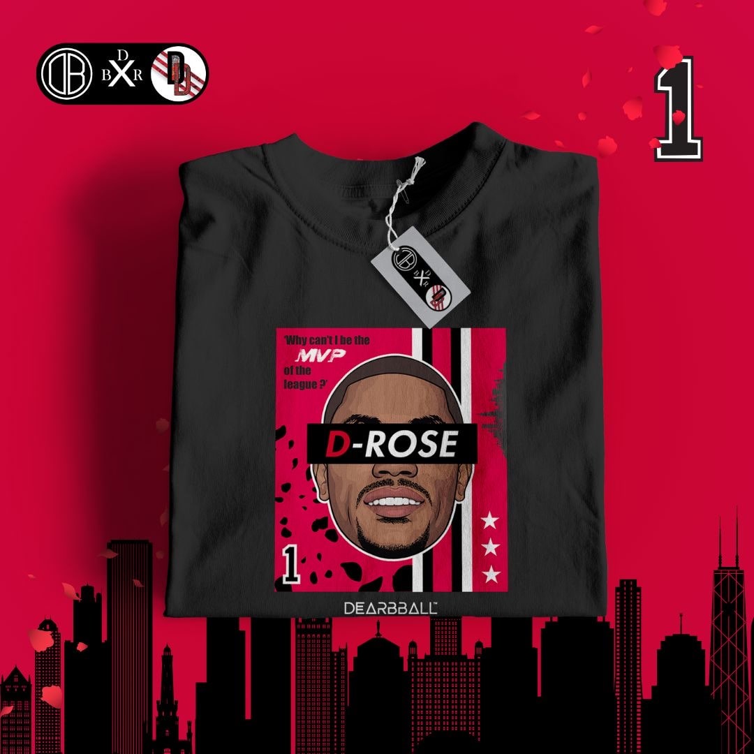 DearBBall T-Shirt - Edizione D-ROSE Chicago