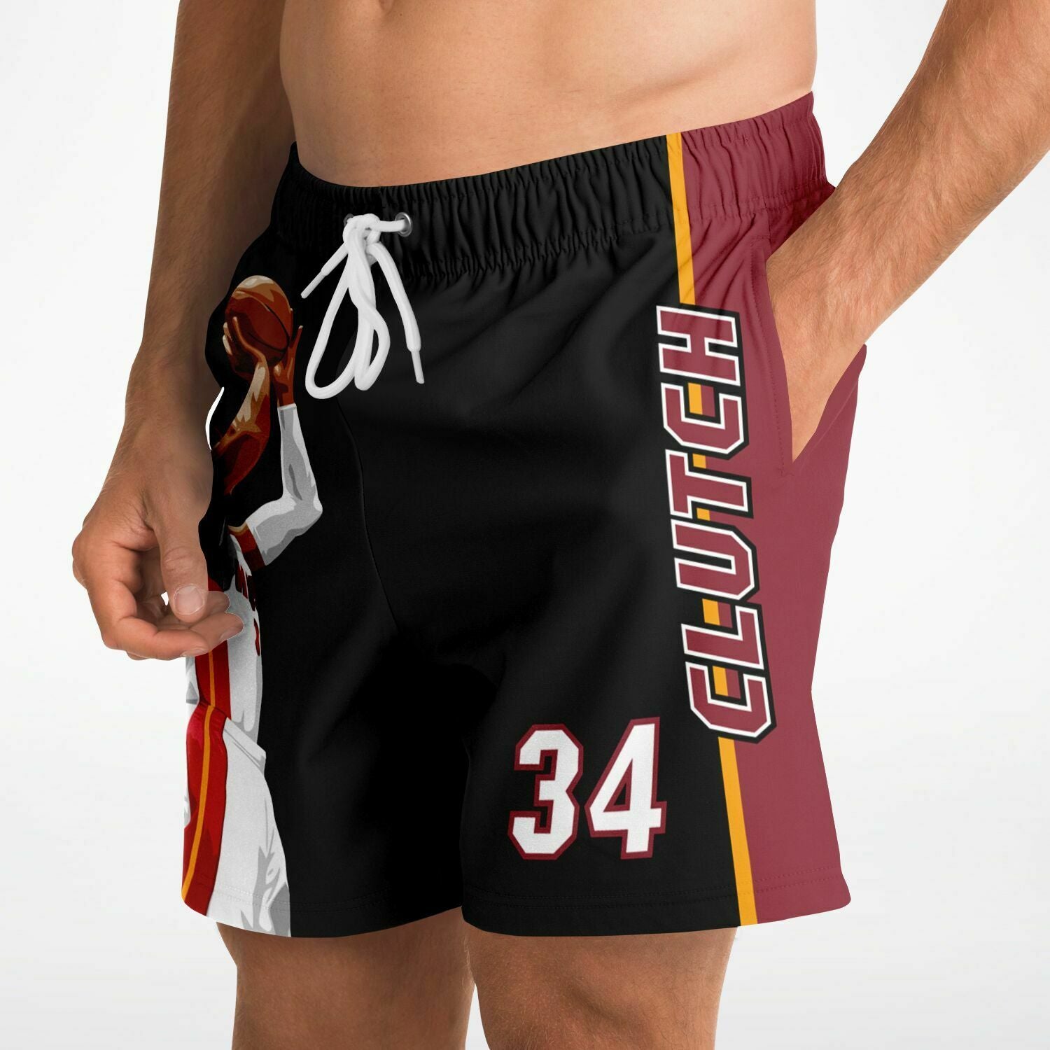 Pantalón Corto DearBBall Fashion - CLUTCH Shoot Legendary Miami Edición Negra