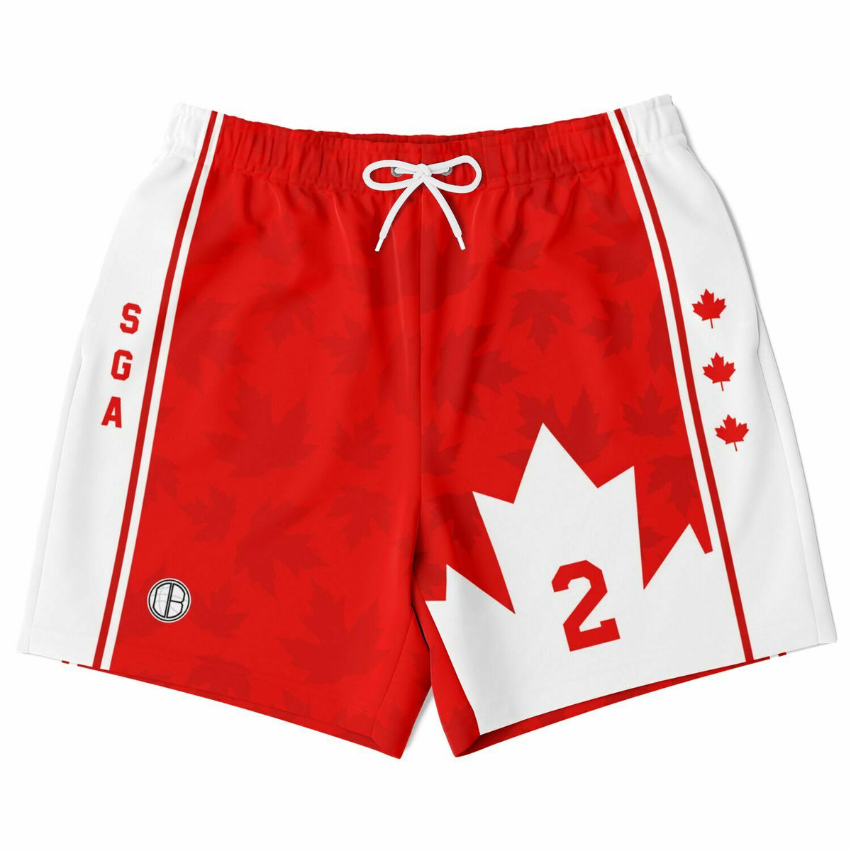 DearBBall Fashion Short - SGA 2 Canada Maple Red Edition 