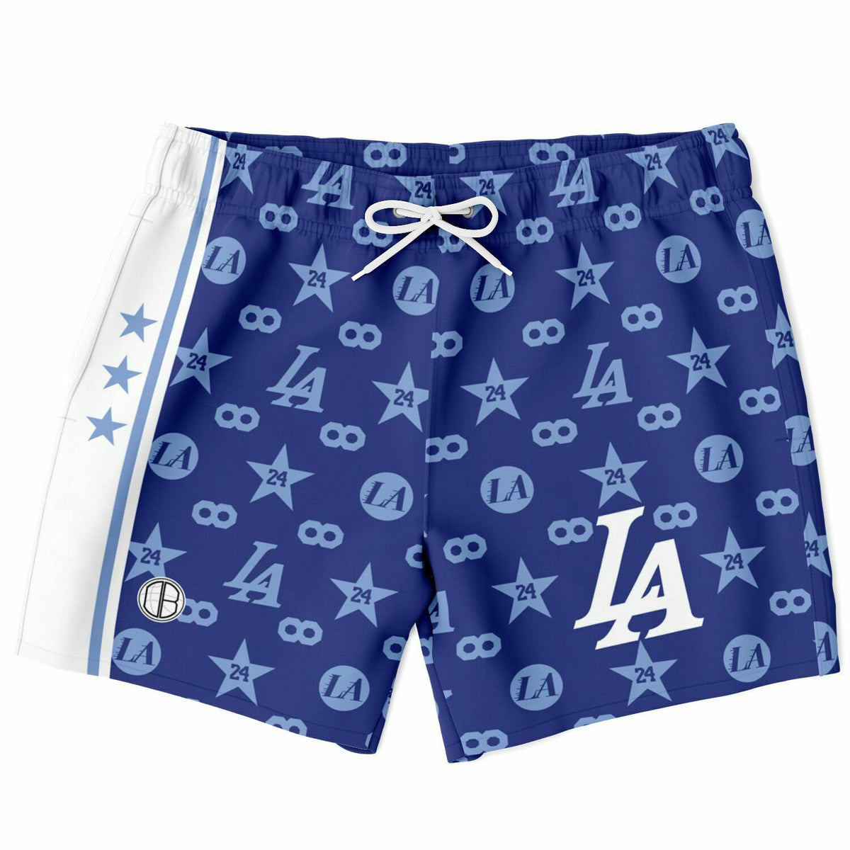 INFINITY Blue Swim Trunks