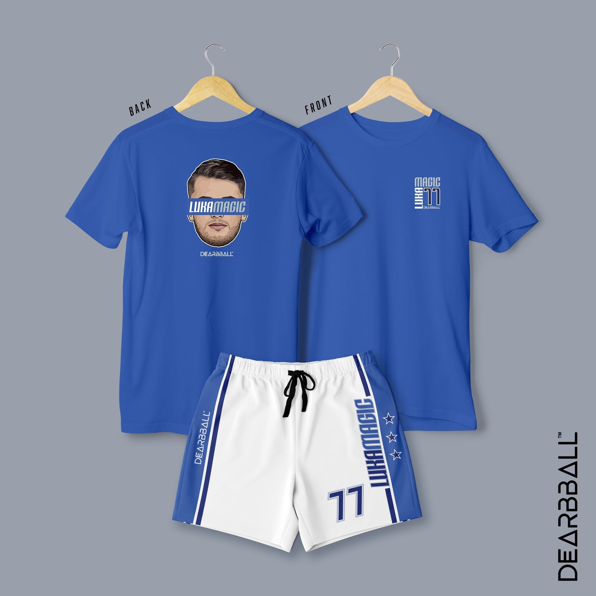 DearBBall Short T-Shirt Set - LukaMagic Finals Premium Edition