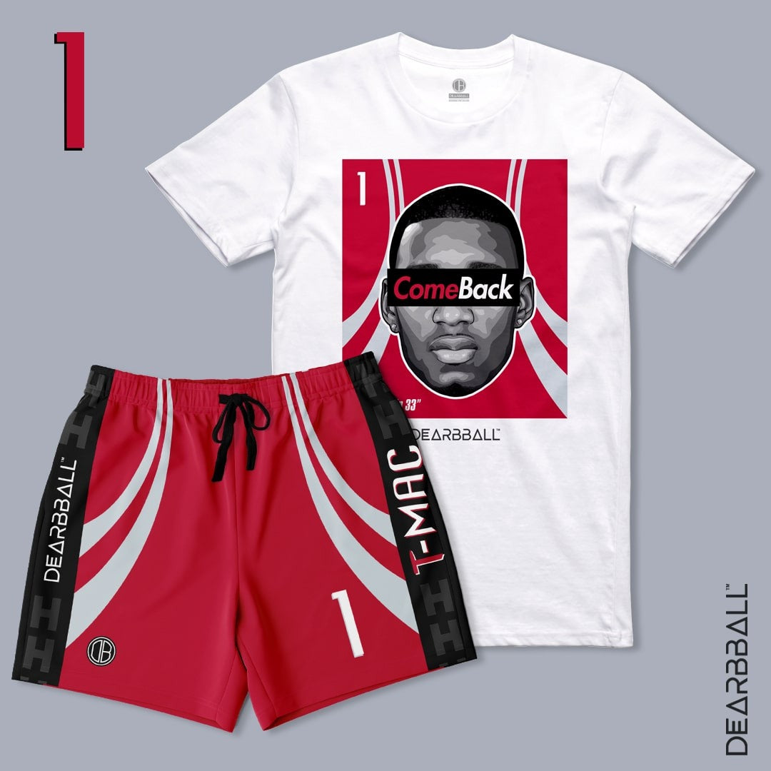 DearBBall Ensemble Short T-Shirt - T-MAC ComeBack Edition