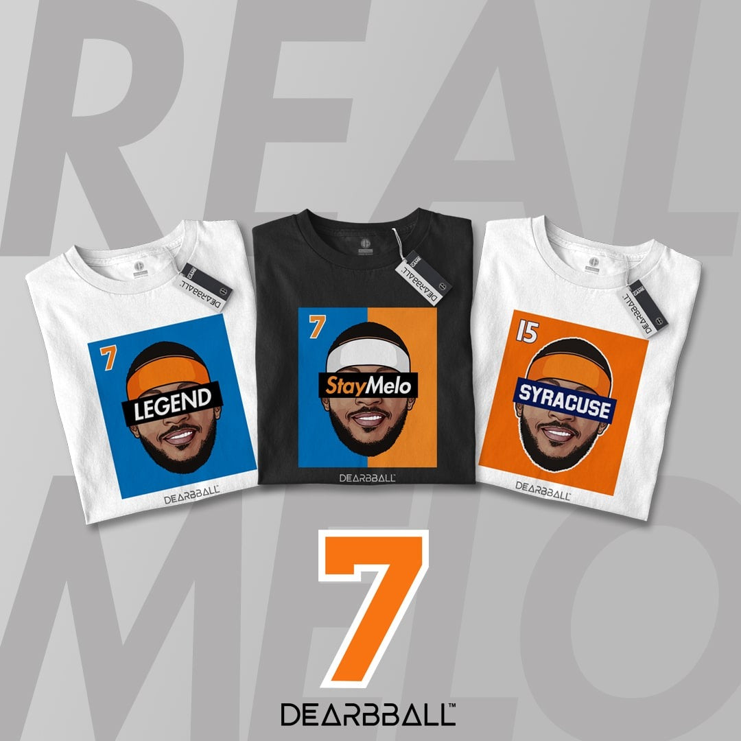 DearBBall Pack 3 T-Shirts - StayMelo Edição Nova Iorque