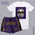 DearBBall Rookie Pack Fashion Short - MAMBA Snake Skin Purple Edition