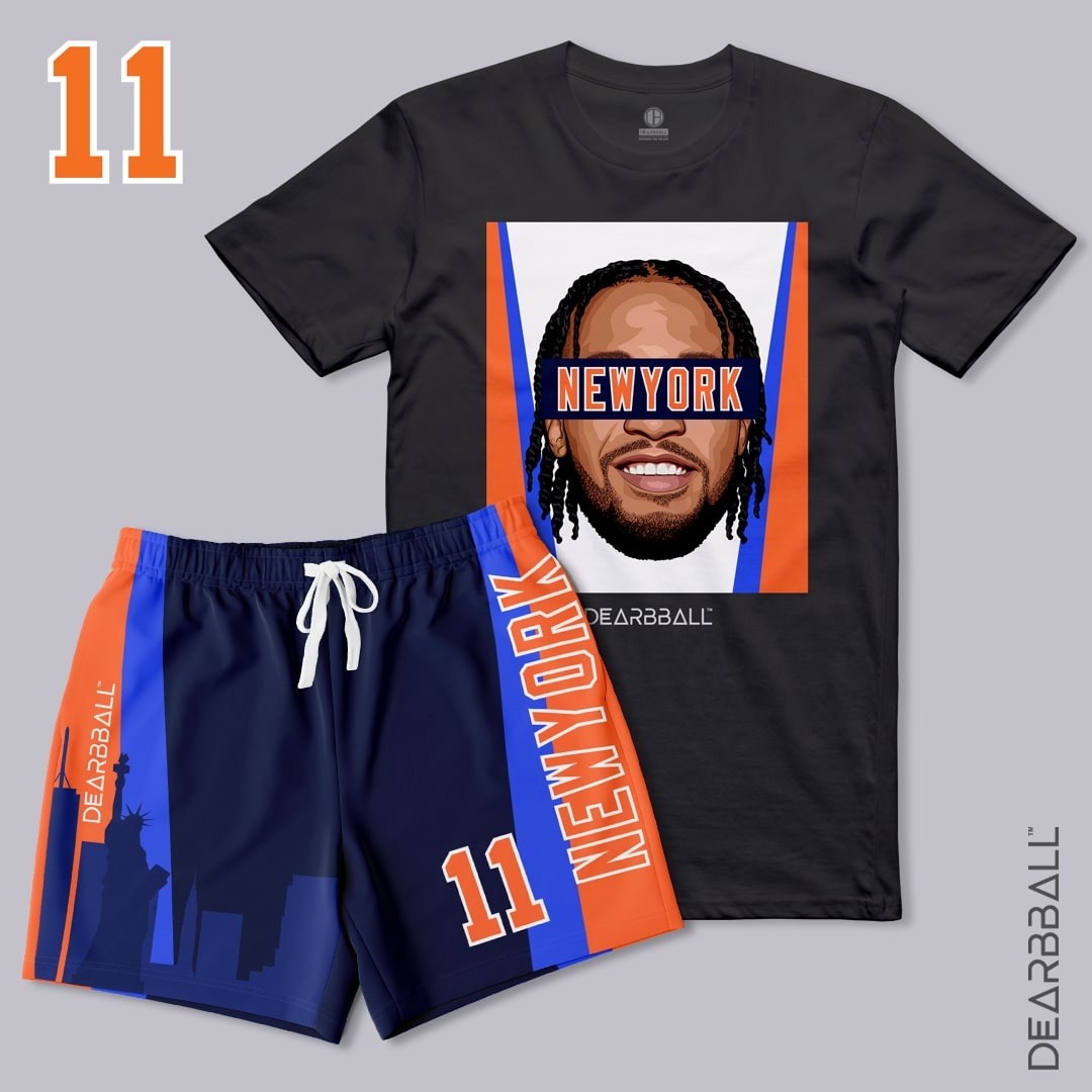 DearBBall Conjunto Calção T-Shirt - Jogador Clutch Edição Nova Iorque