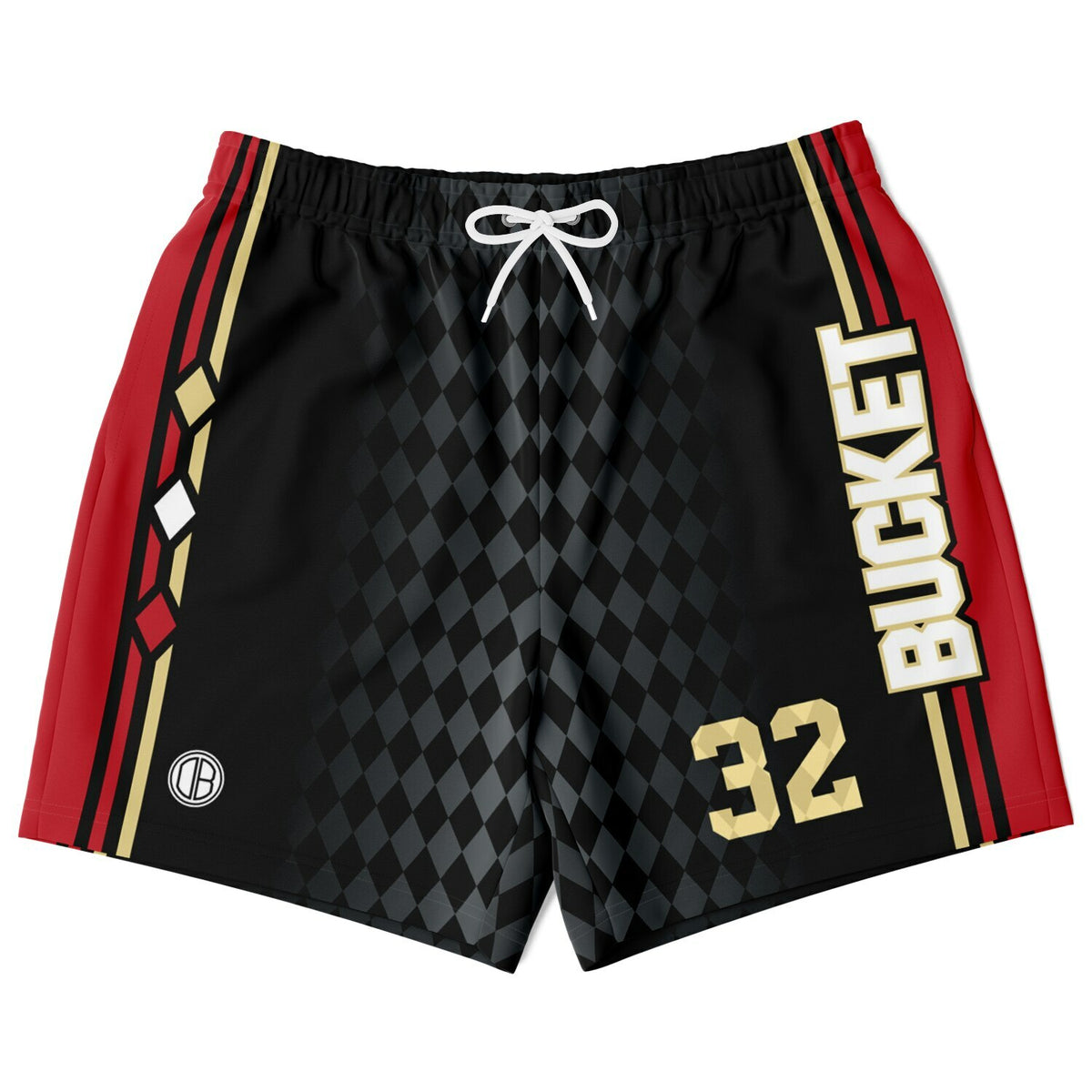 DearBBall Fashion Short - BUCKET 32 Principauté Black Edition