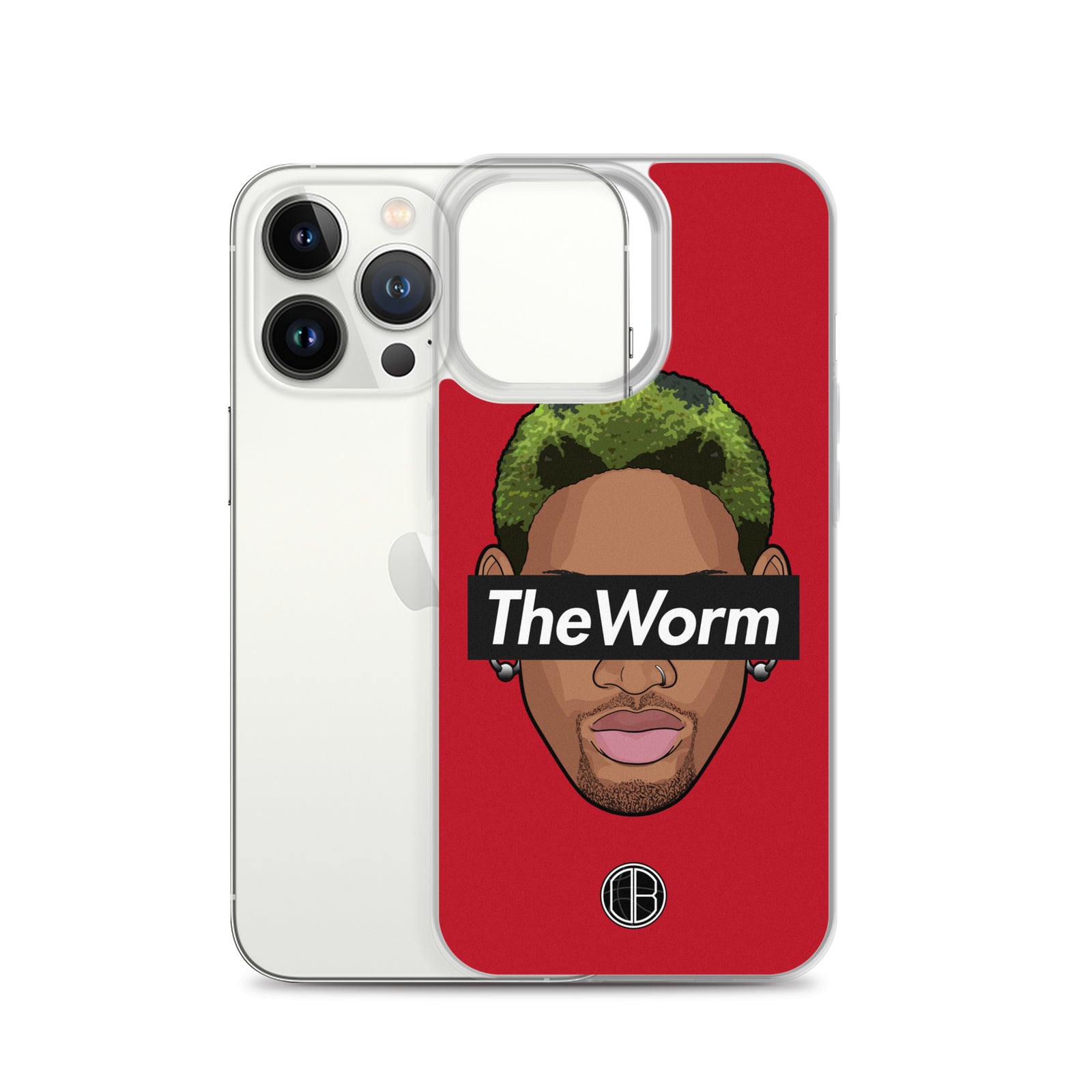 DearBBall iPhone Case - The WORM Green Hair Edition