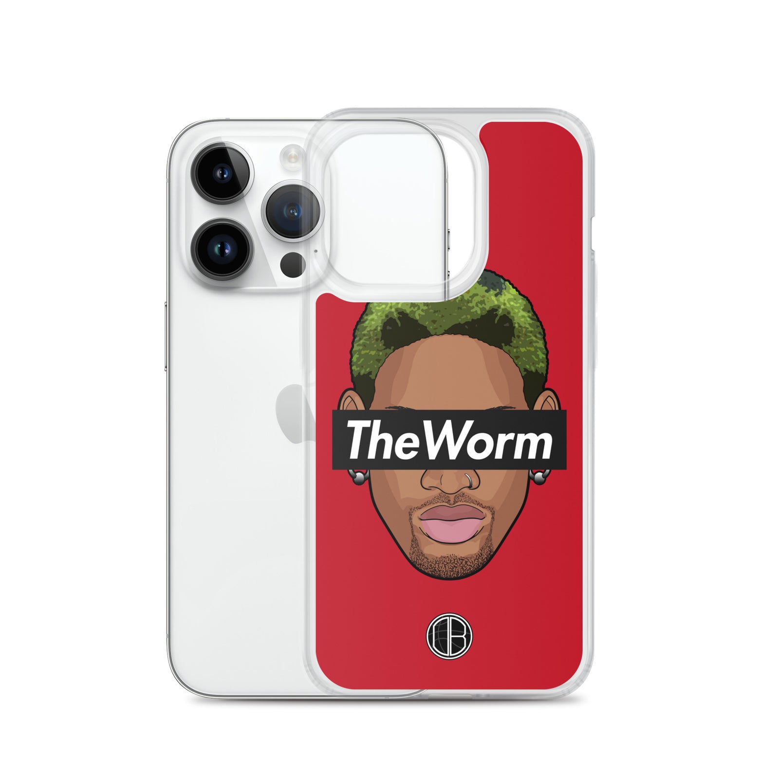 DearBBall iPhone Case - The WORM Green Hair Edition
