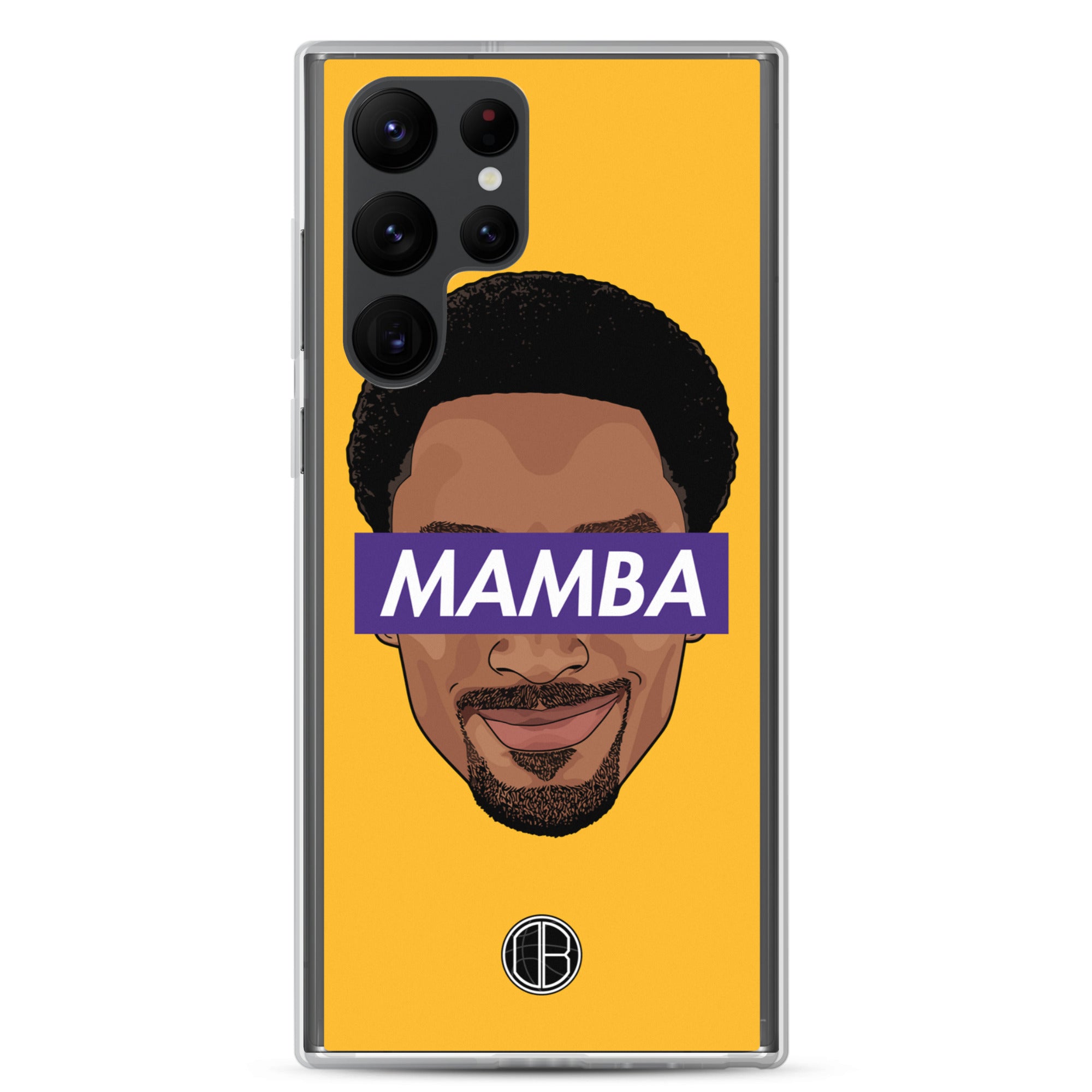 DearBBall Coque de Téléphone Samsung - MAMBA Purple & Gold