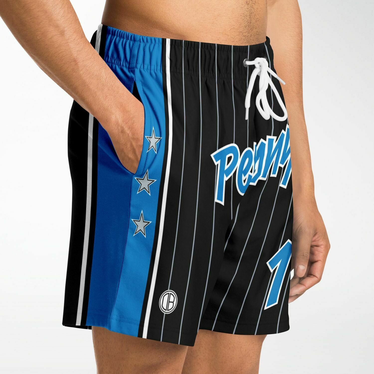DearBBall Fashion Short - PENNY 1 Black Stars Edition