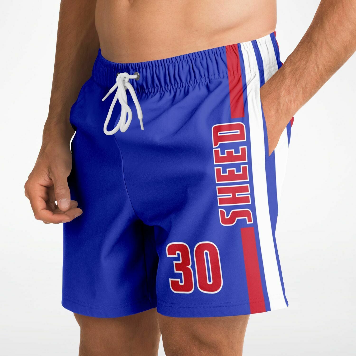 DearBBall Calção Fashion - Edição BallDontLie Detroit 30