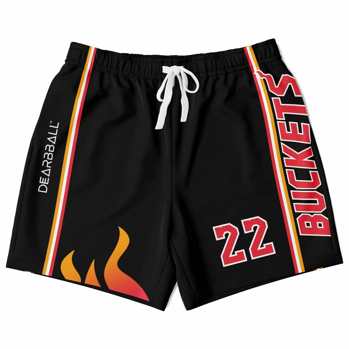 [Child] DearBBall Fashion Short - BUCKETS 22 Black Playoffs Edition