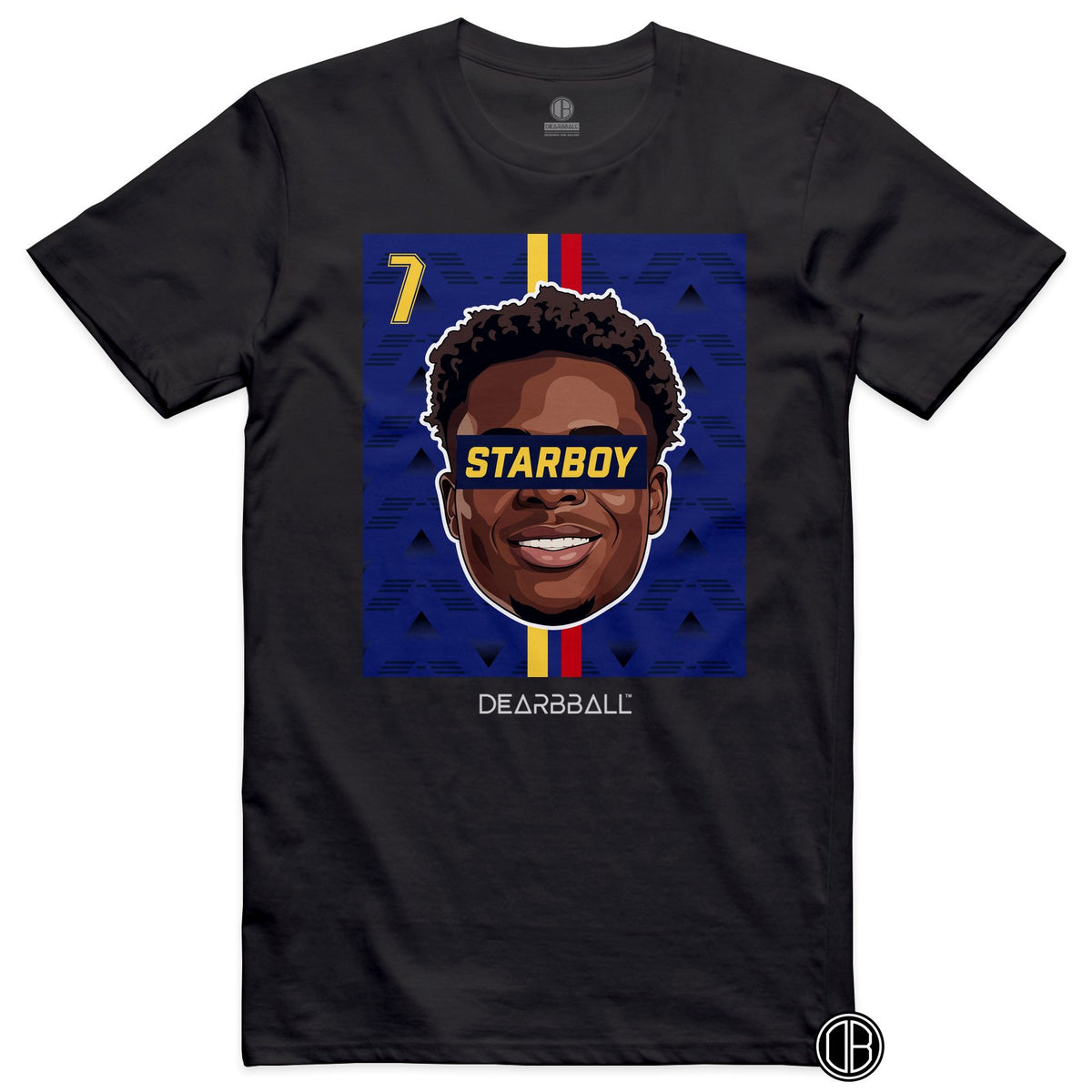DearBBall Football – Arsenal – Saka ARSENAL Away – T-shirt noir