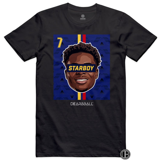 DearBBall Football – Arsenal – Saka ARSENAL Away – T-shirt noir