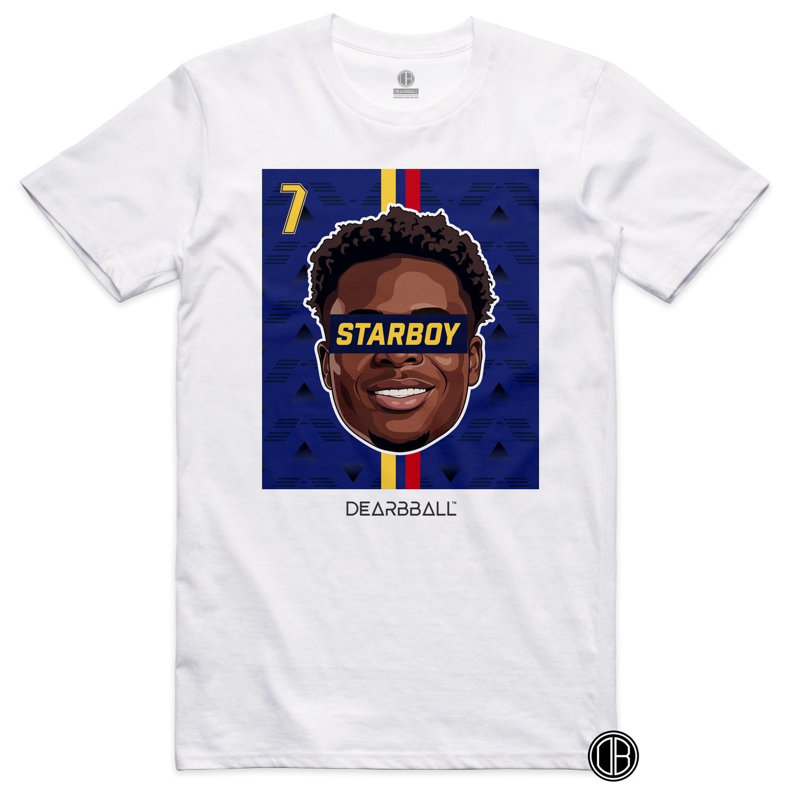 DearBBall Football – Arsenal – Saka ARSENAL Away – T-shirt blanc