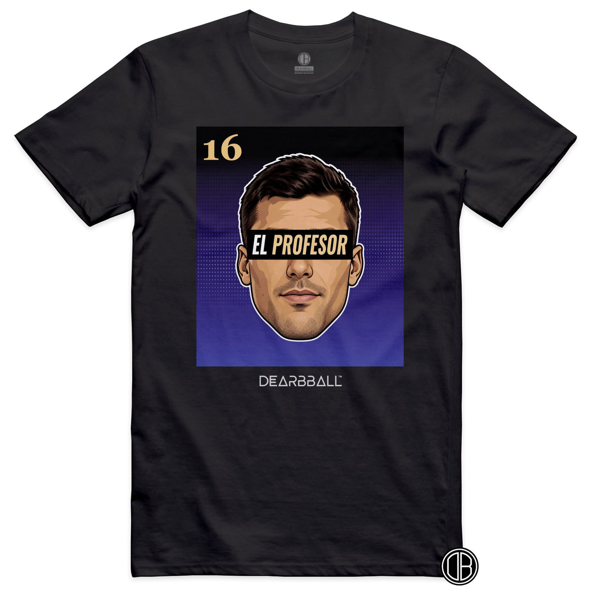 DearBBall Football – Barcelone – Rodri Barcelone – BARCA Away – T-shirt noir