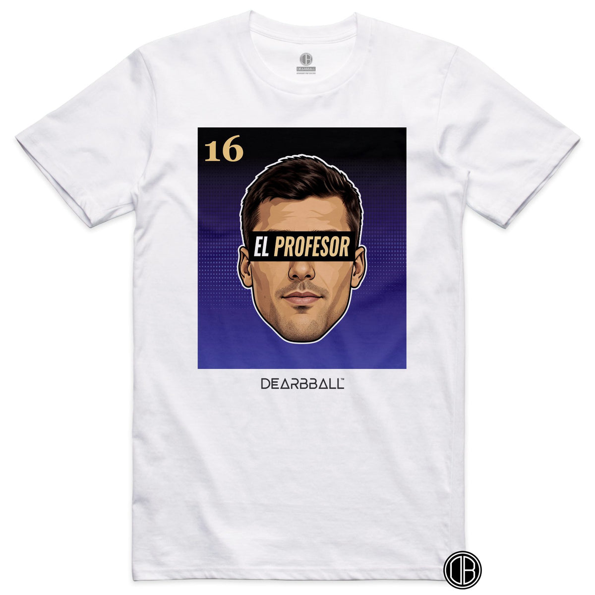 DearBBall Football – Barcelone – Rodri Barcelone – BARCA Away – T-shirt blanc