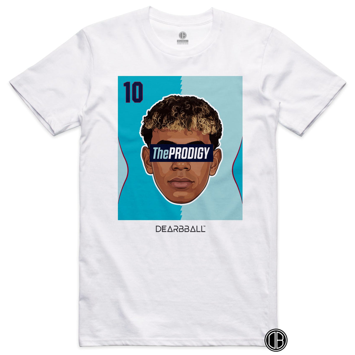 DearBBall Football – Barcelone – YAMAL BARCA 3RD KIT – T-shirt blanc