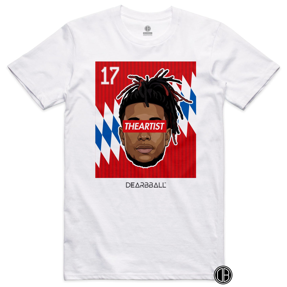 DearBBall Football – Bayern Munich – OLISE Bayern Alt – T-shirt blanc