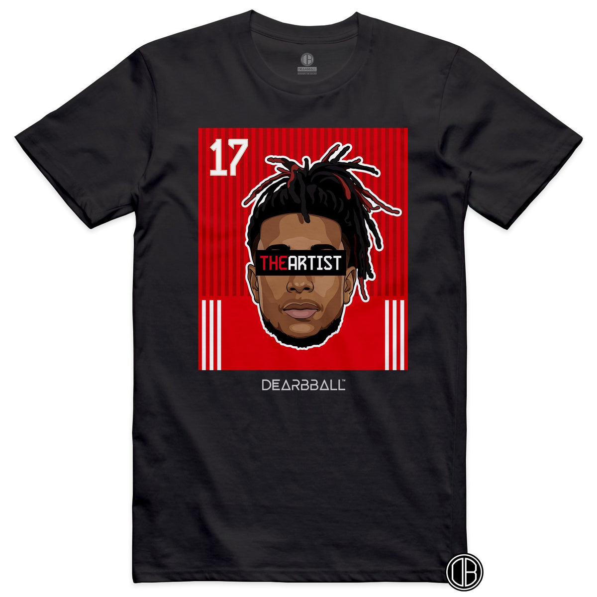 DearBBall Football – Bayern Munich – OLISE BAYERN Home – T-shirt noir