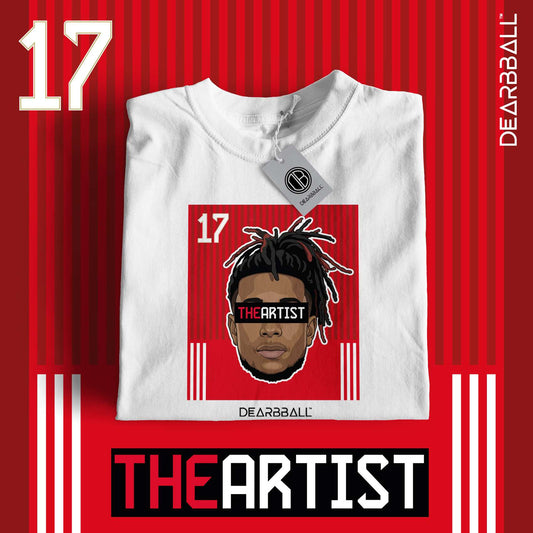 DearBBall Football – Bayern Munich – Olise – TheARTIST – Home – White – Marketing