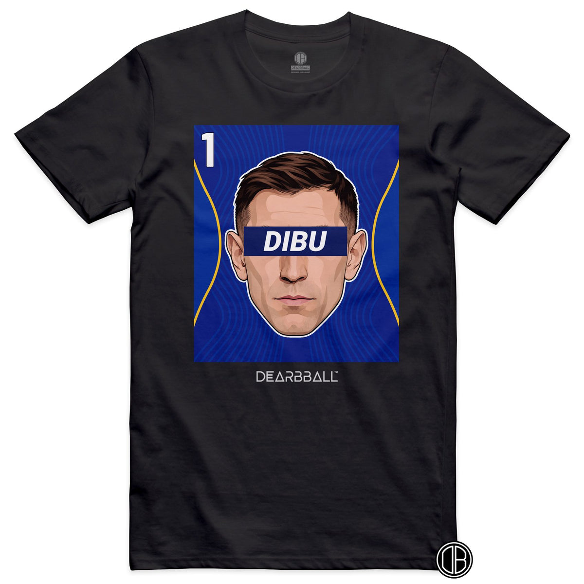 DearBBall Football – Chelsea – Emiliano Martínez Chelsea – CHELSEA Home – T-shirt noir