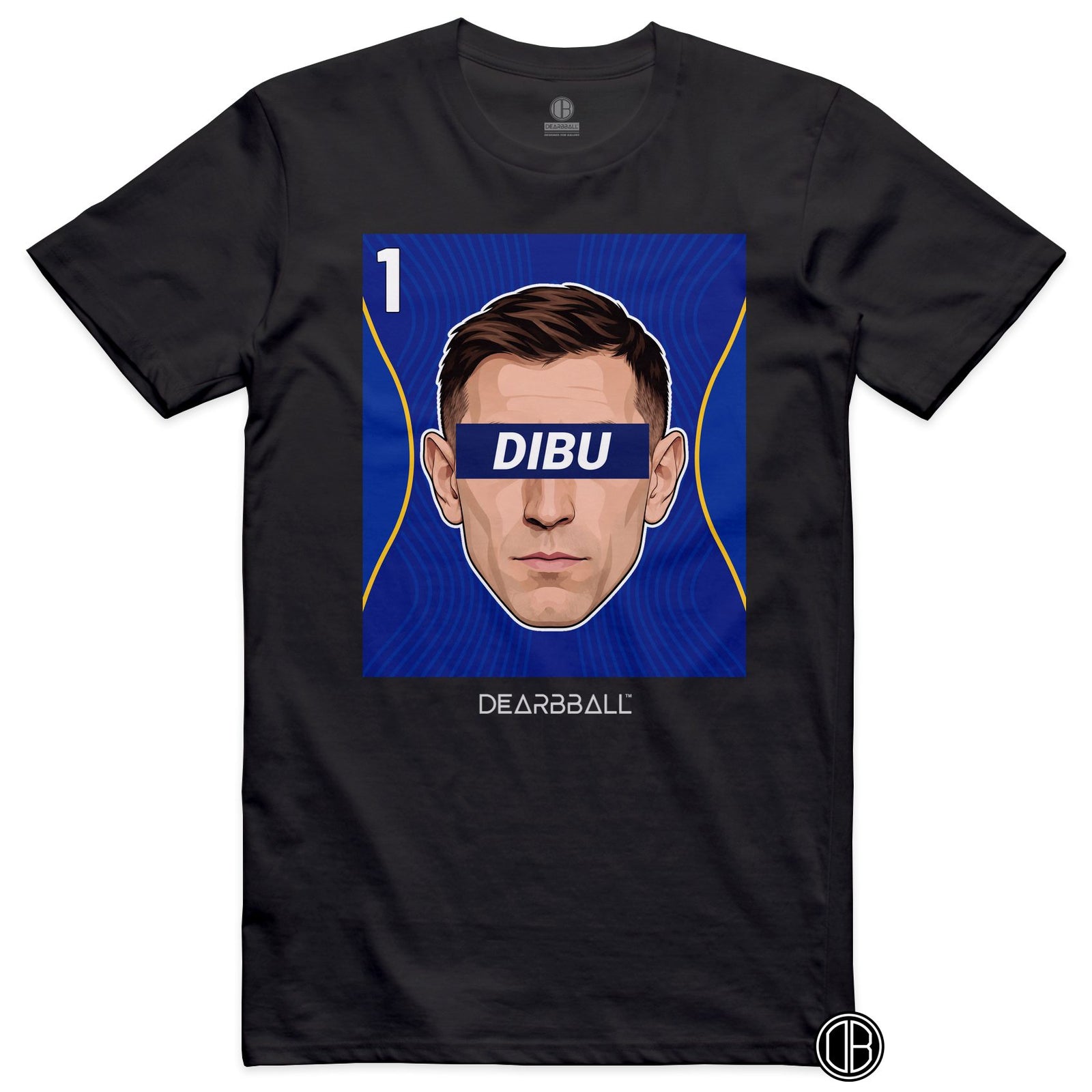 DearBBall Football – Chelsea – Emiliano Martínez Chelsea – CHELSEA Home – T-shirt noir
