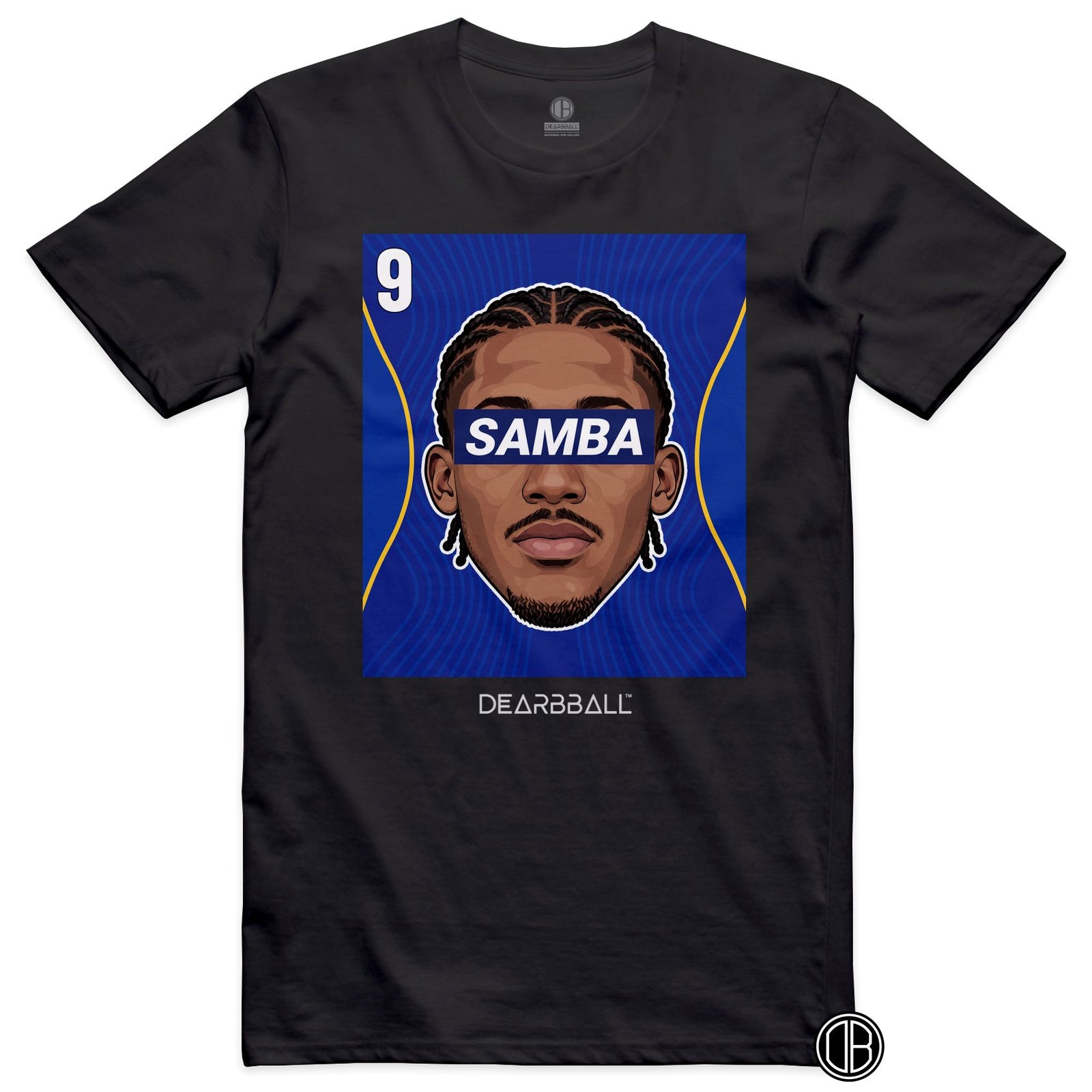 DearBBall Football – Chelsea – Joao Pedro Chelsea – CHELSEA Home – T-shirt noir