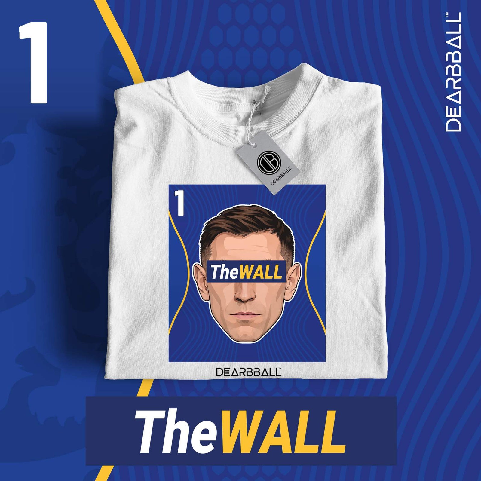 DearBBall Football – Chelsea – Martinez – TheWALL – Home – White – Marketing