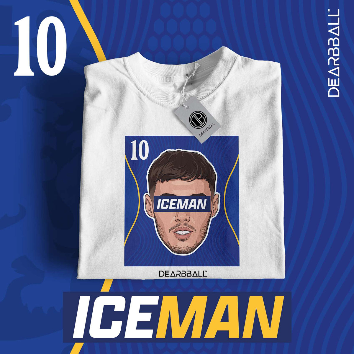 DearBBall Football – Chelsea – Palmer – ICEMAN – Home – White – Marketing