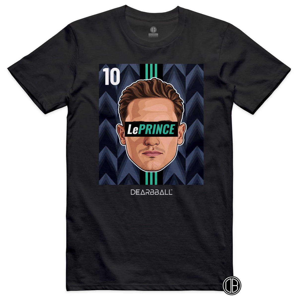 DearBBall Football – Lens – Florian Thauvin – LePRINCE – RC LENS Away – T-shirt noir