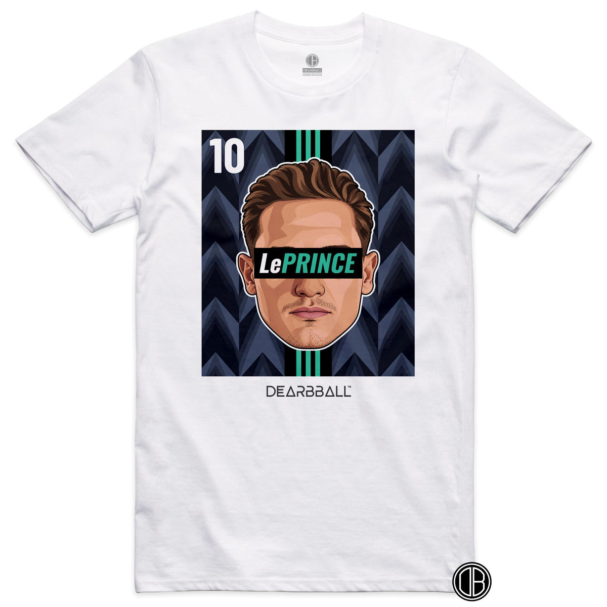 DearBBall Football – Lens – Florian Thauvin – LePRINCE – RC LENS Away – T-shirt blanc