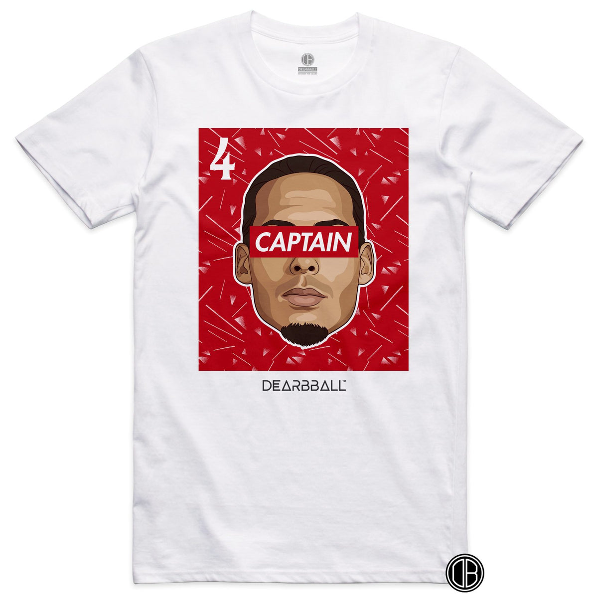 DearBBall Football – Liverpool – Van Dijk LIVERPOOL Home – T-shirt blanc