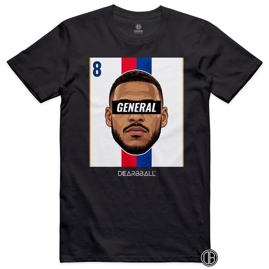 DearBBall Football – Lyon – Corentin Tolisso Lyon – LYON Home – T-shirt noir