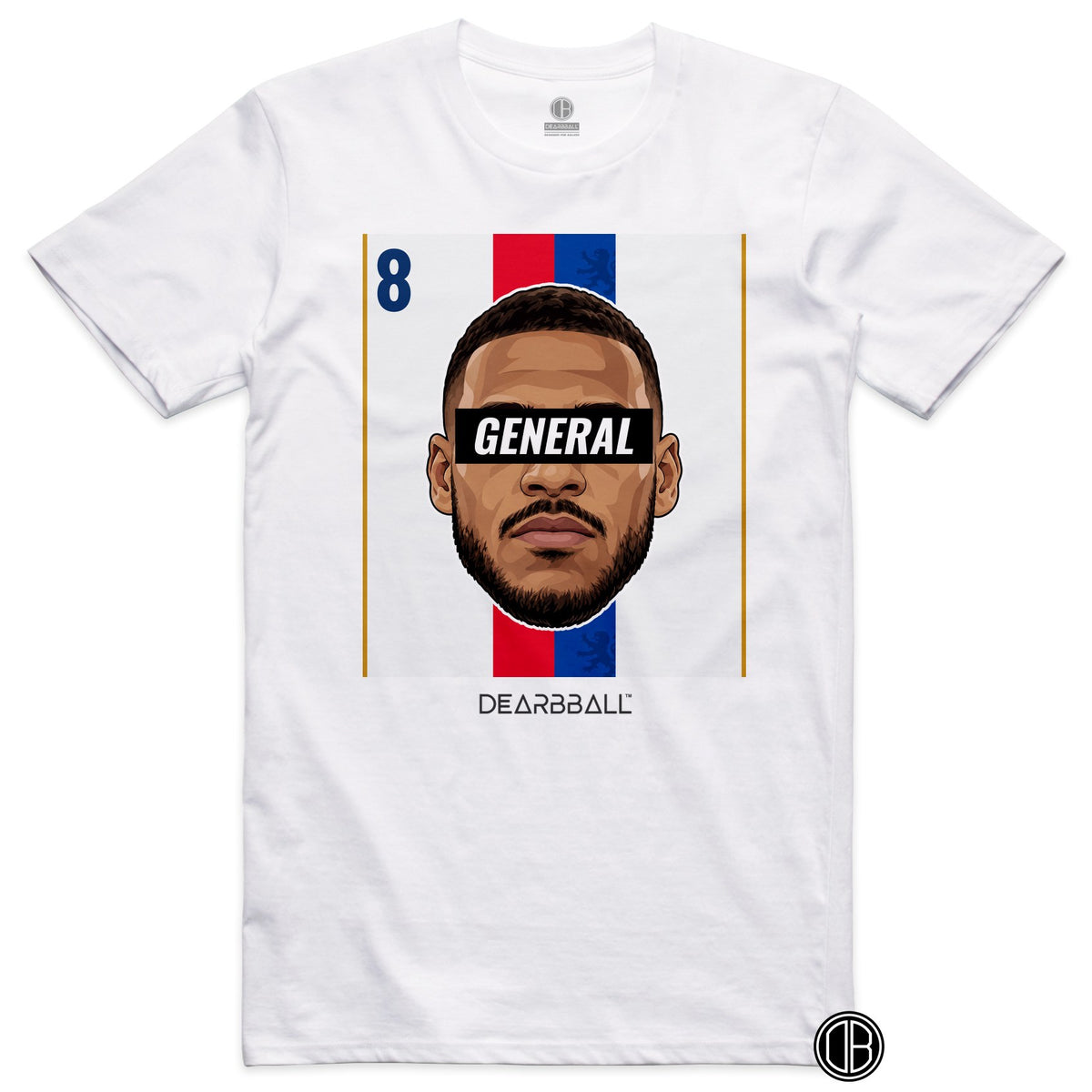 DearBBall Football – Lyon – Corentin Tolisso Lyon – LYON Home – T-shirt blanc