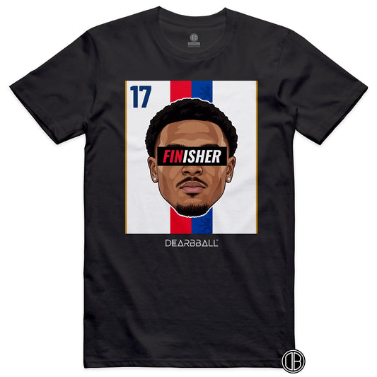T-shirt DearBBall Football FINISHER 17 Lyon Openda - noir
