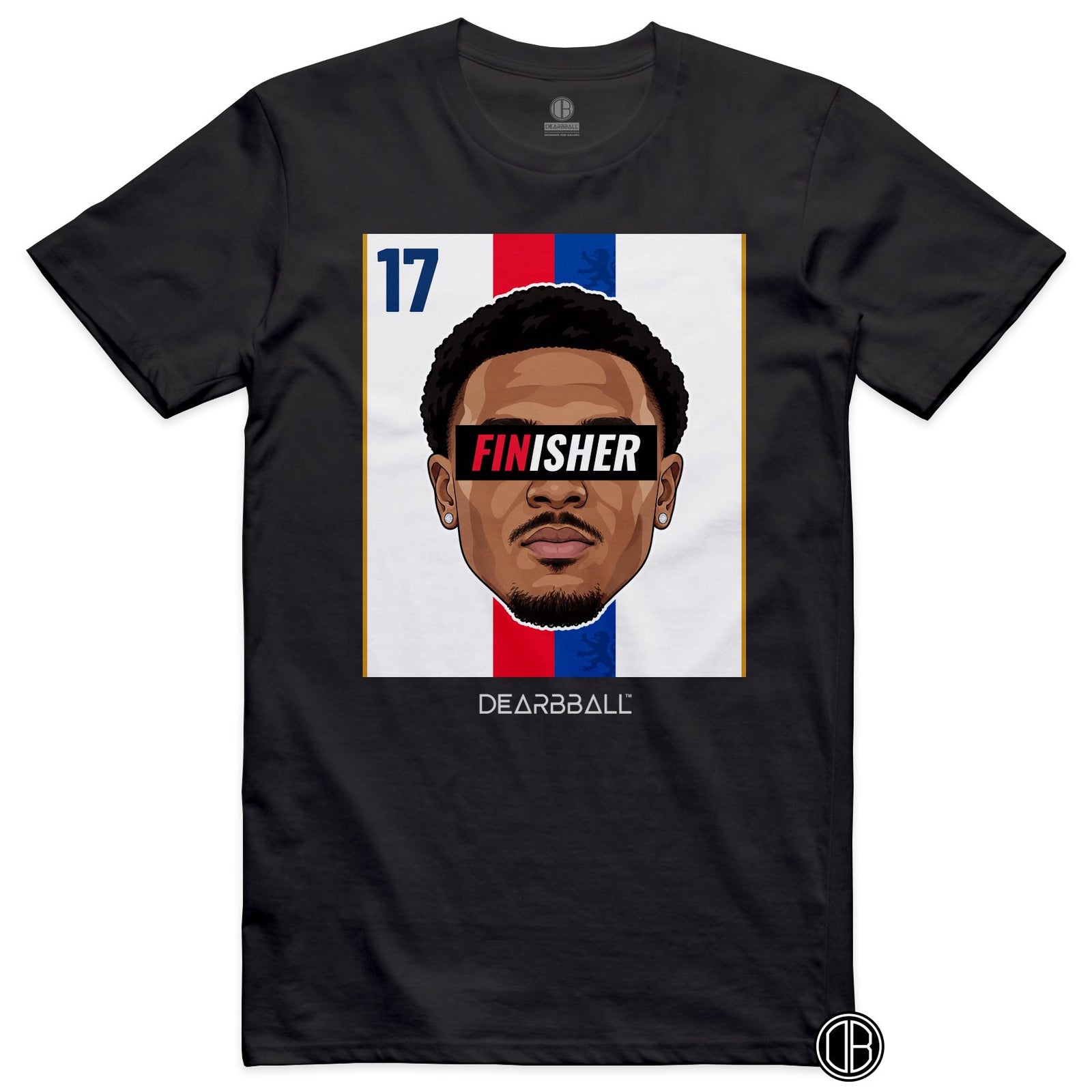 T-shirt DearBBall Football FINISHER 17 Lyon Openda - noir