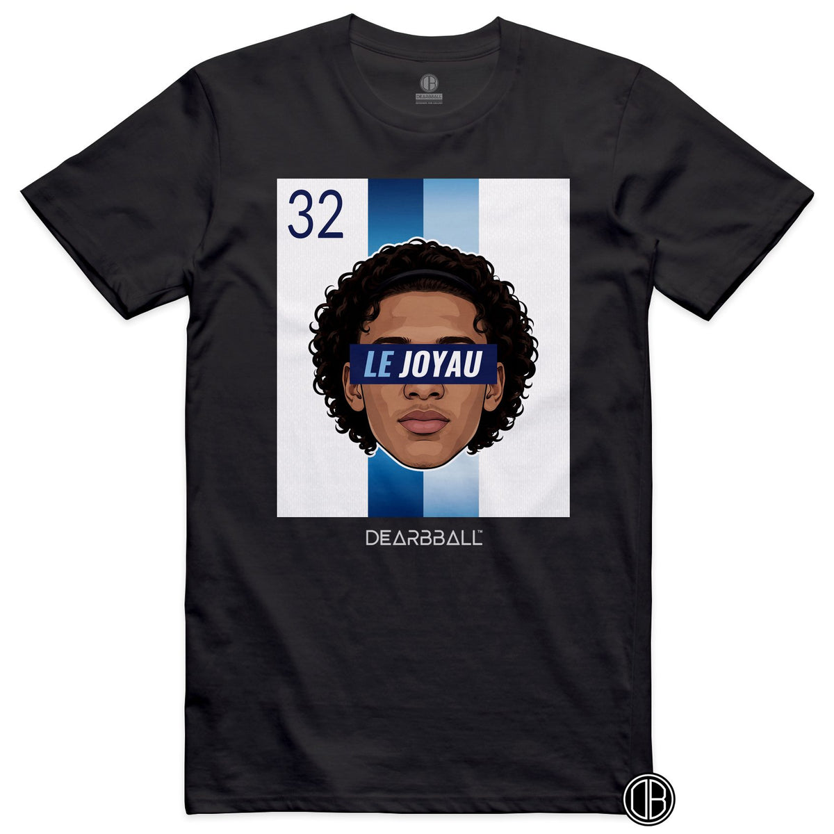 T-shirt DearBBall Football LE JOYAU 32 Manchester City Bouaddi Away - noir