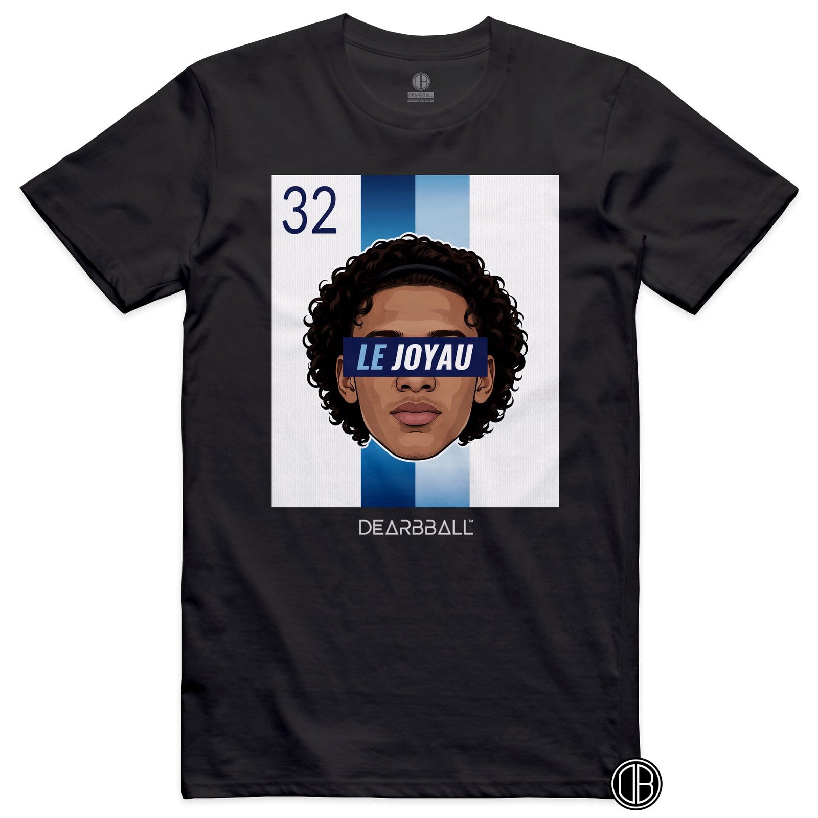 T-shirt DearBBall Football LE JOYAU 32 Manchester City Bouaddi Away - noir