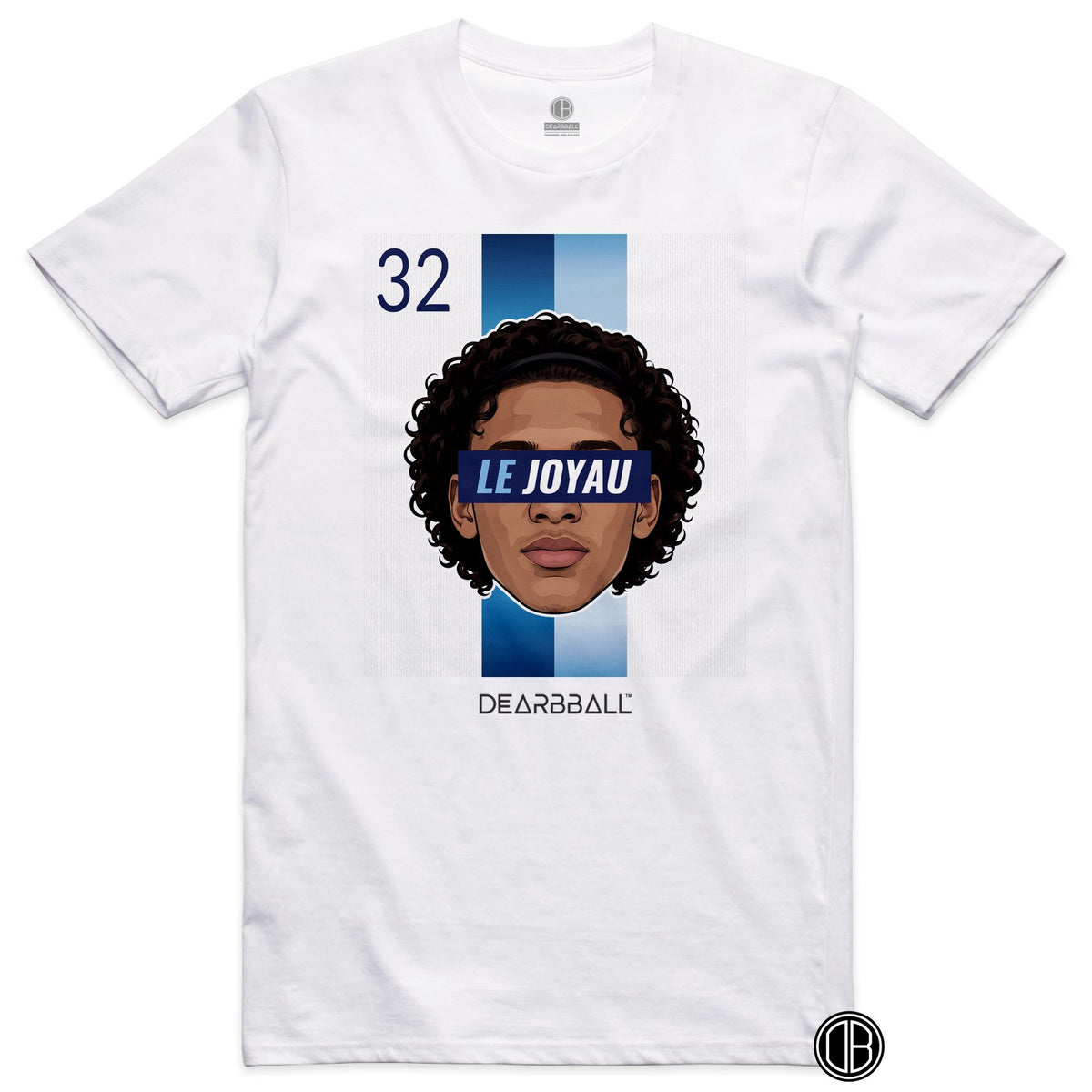 T-shirt DearBBall Football LE JOYAU 32 Manchester City Bouaddi Away - blanc