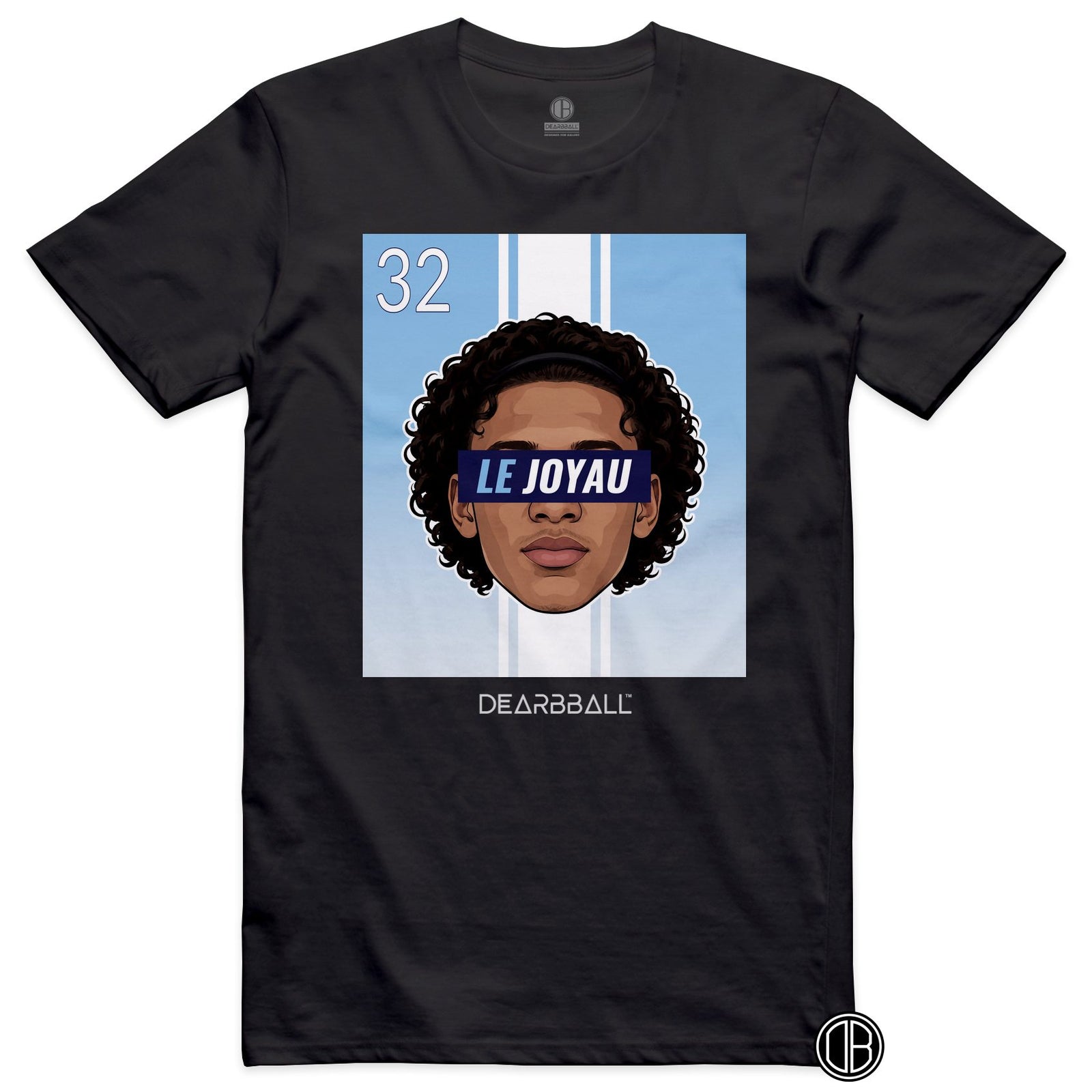 T-shirt DearBBall Football LE JOYAU 32 Manchester City Bouaddi Home - noir