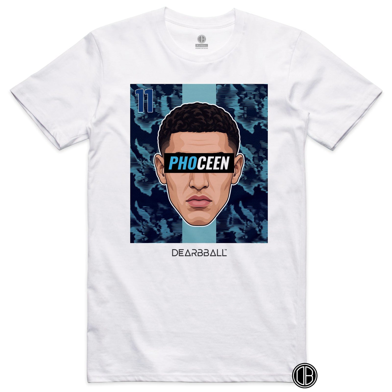 T-shirt DearBBall Football PHOCEEN 11 Marseille Harit Away - blanc