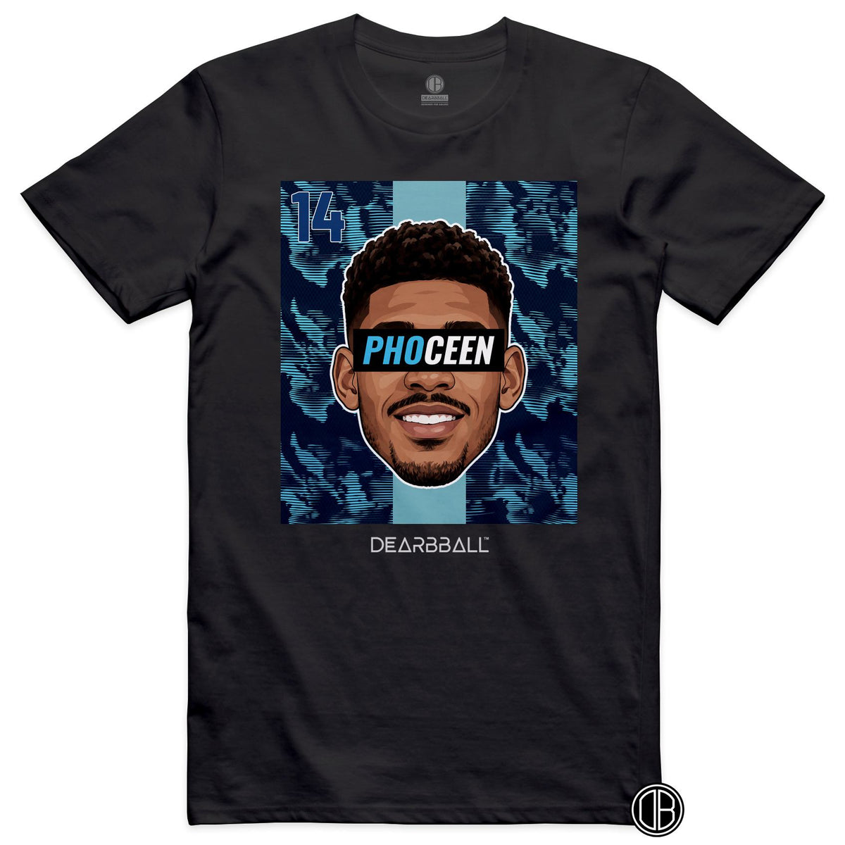 T-shirt DearBBall Football PHOCEEN 14 Marseille Paixao Away - noir