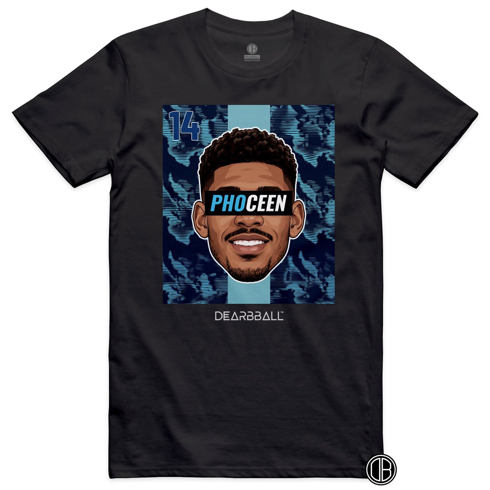 T-shirt DearBBall Football PHOCEEN 14 Marseille Paixao Away - noir